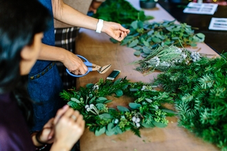 Wreath making