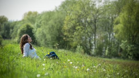 Woman in nature